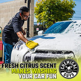 Chemical Guys CWS_301 Citrus Wash & Gloss Foaming Car Wash Soap (Works with Foam Cannons/ Guns or Bucket Washes) Safe for Cars, Trucks, Motorcycles, RVs & More, 128 fl oz (1 Gallon) Citrus Scent